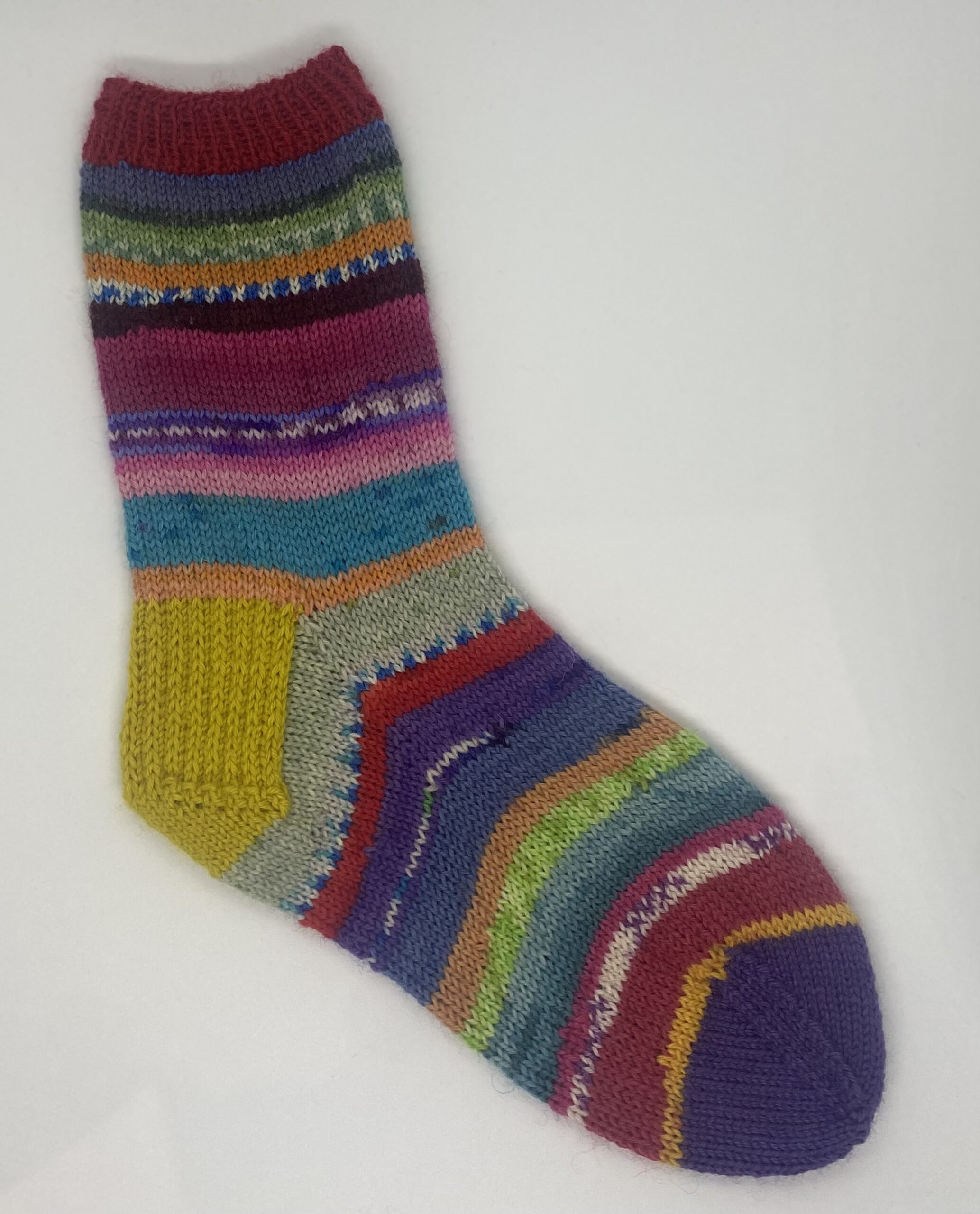 Rainbow scrappy socks - Image 2